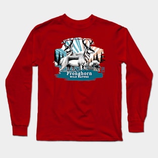 Pronghorn - WILD NATURE - PRONGHORN -11 Long Sleeve T-Shirt